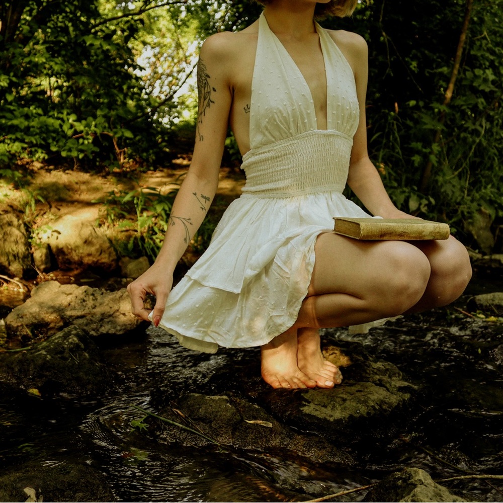 White romper
